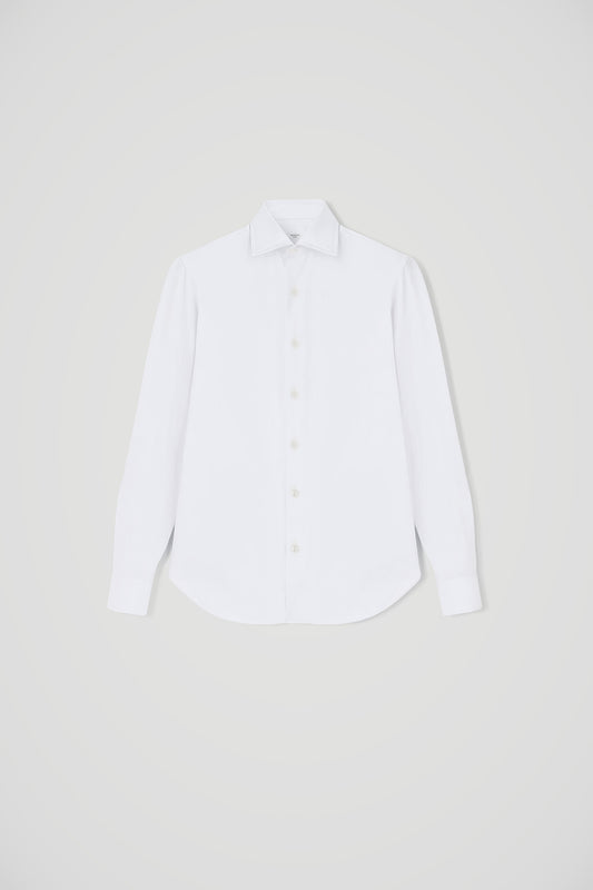 SHIRT TEVERE ROUND CUFF - POPELINE OTTICO