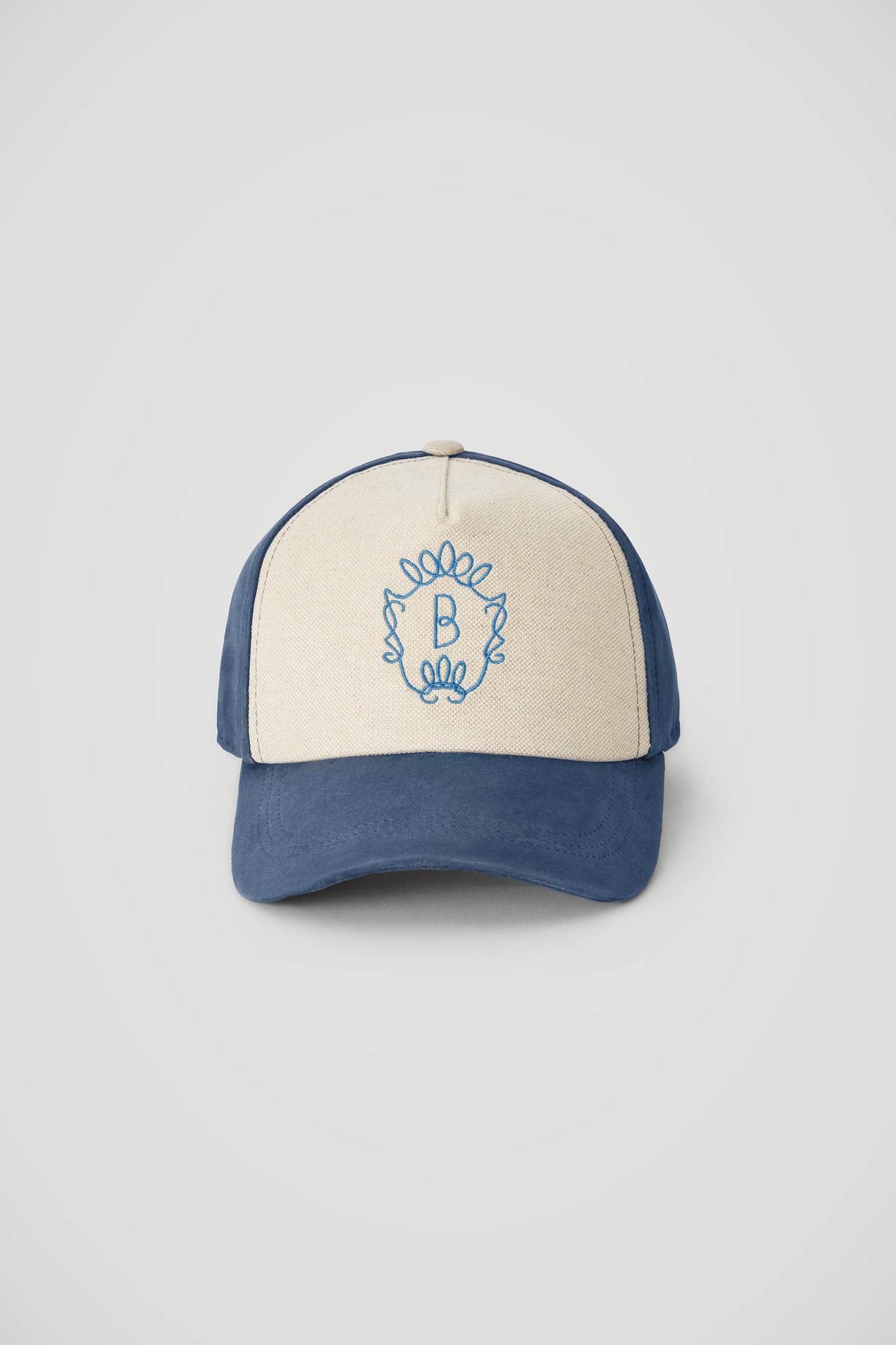 BASEBALL HAT SUEDE/PANAMA FIJI109 NAVY